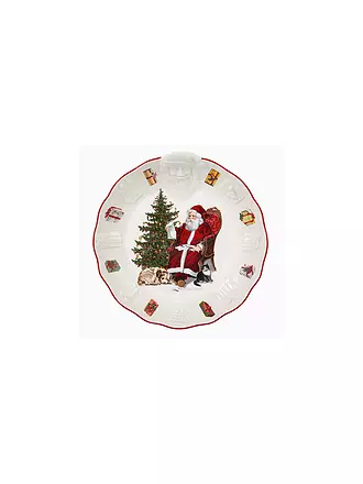 VILLEROY & BOCH | Toy's Fantasy Schale mit Santa Relief, 24x25x4,6cm | 